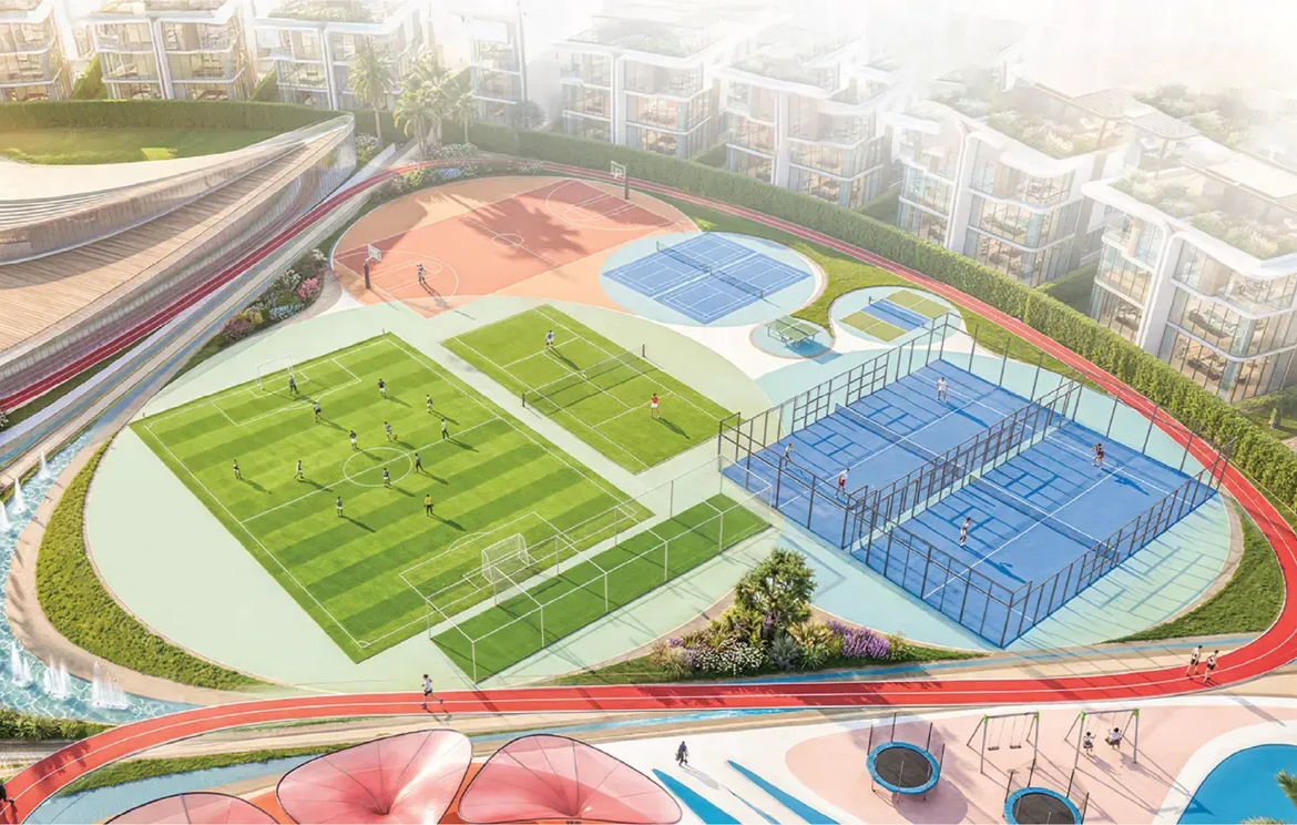 3 BHK+ Maid Townhouse — GREENZ by Danube