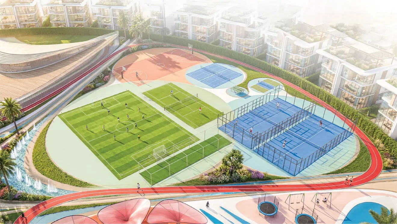 3 BHK+ Maid Townhouse — GREENZ by Danube