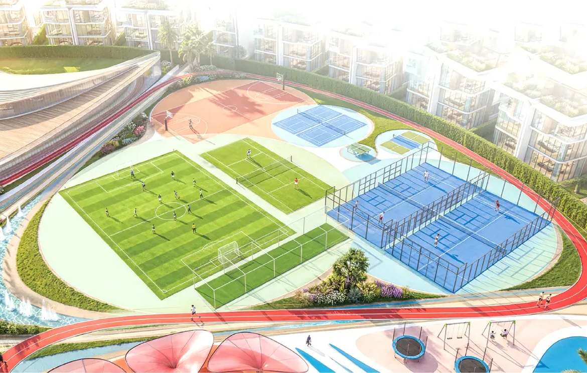 3 BHK+ Maid Townhouse — GREENZ by Danube